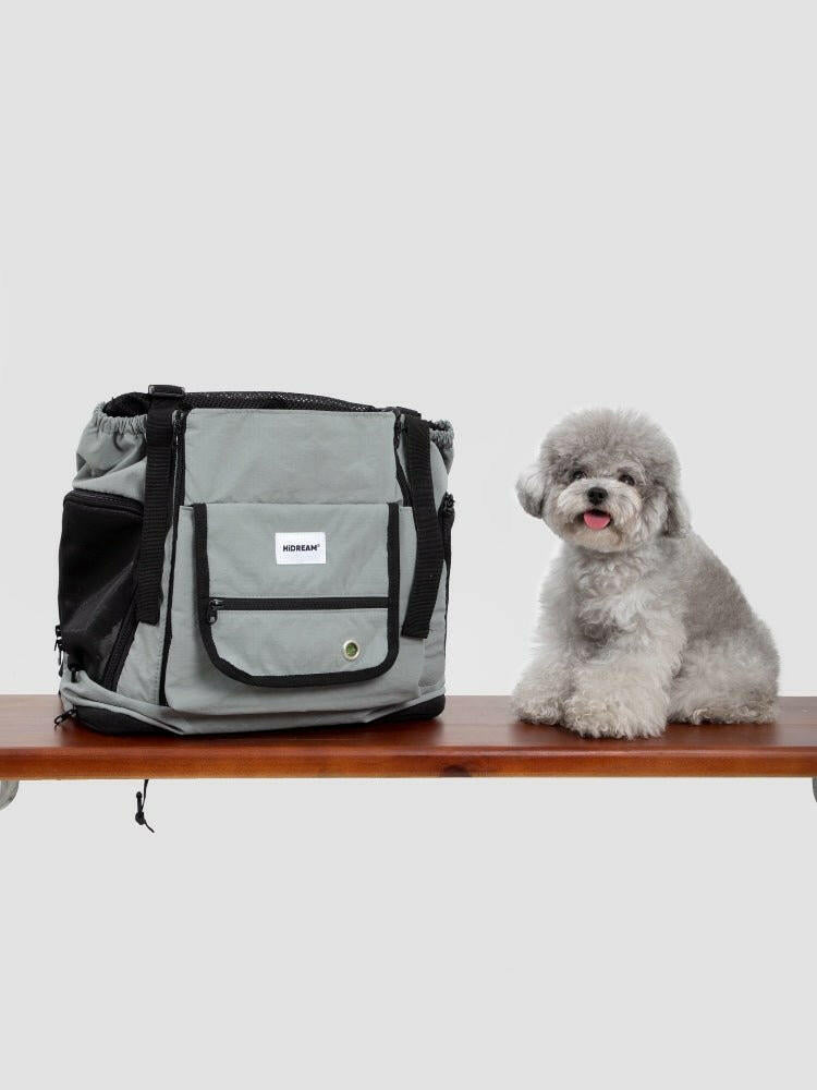 Mountain Series Front Pet Carrier – Slate Blue - Paw Charge
